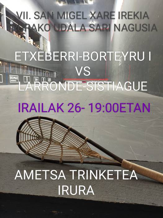 San Migel Xare Irekia ate joka