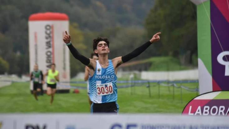 Tolosa CF-ko hemeretzi atleta gazte, Espainiako Kros Txapelketara