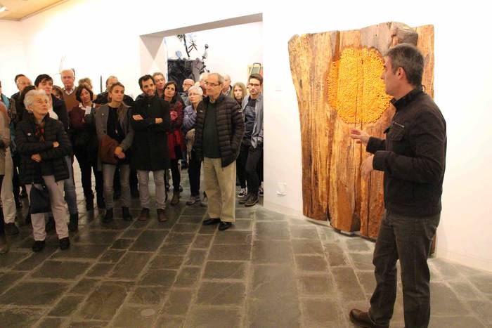 Eskultoreen erakusketa inaug 15 1541877786005