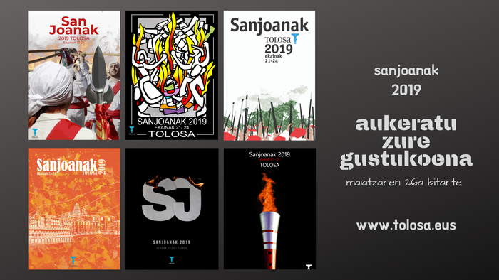 2019ko sanjoanetako kartel lehiaketa