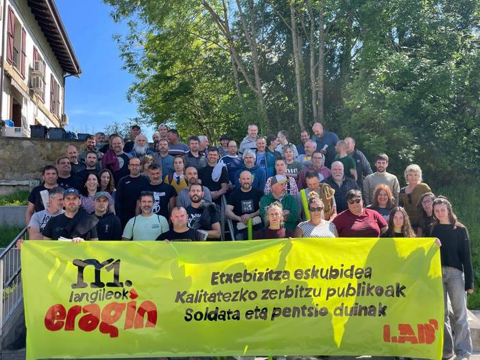 Langileen aldeko politikak aldarrikatuko ditu LABek Maiatzaren Lehenean