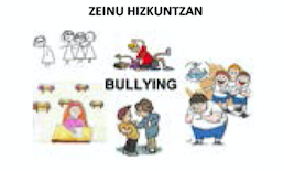 Bulling, eskola jazarpenak hitzaldia zeinu hizkuntzan