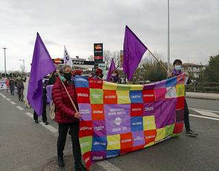 Emakumeen Mundu Martxaren nazioarteko ekintza iritsiko da Tolosara, maiatzaren 9an
