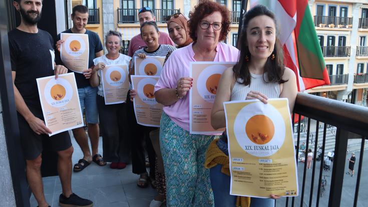 Euskal oiloa eta arrautza protagonista Euskal Jaian