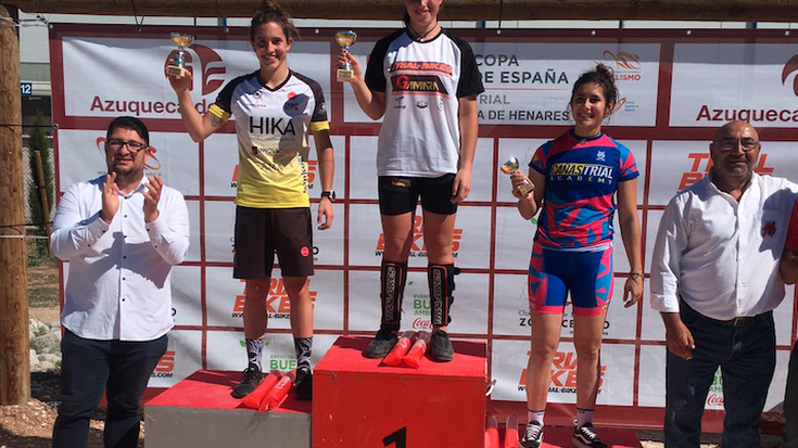 Gustura ibili ez arren Irene Caminos bigarren Espainiako Kopan