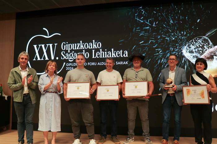 Aburuza sagardotegiak irabazi du XXV. Gipuzkoako Sagardo Lehiaketa