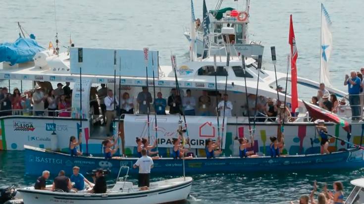 Bigarren bandera eta bigarren postua Euskotren Ligan