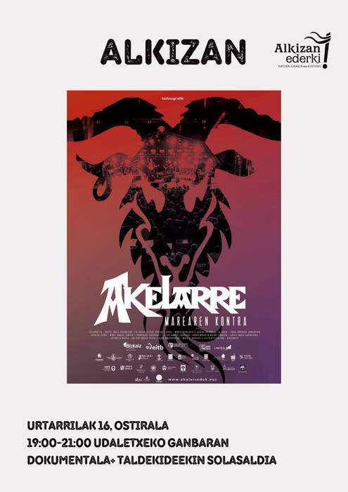 Dokumental proiekzioa eta solasaldia