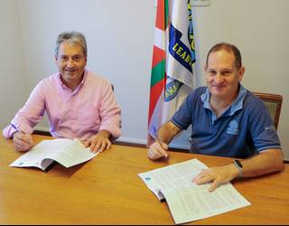 Aldundiak eta Leaburu-Txaramako Udalak Txaramako bidegorria luzatzeko hitzarmena sinatu dute