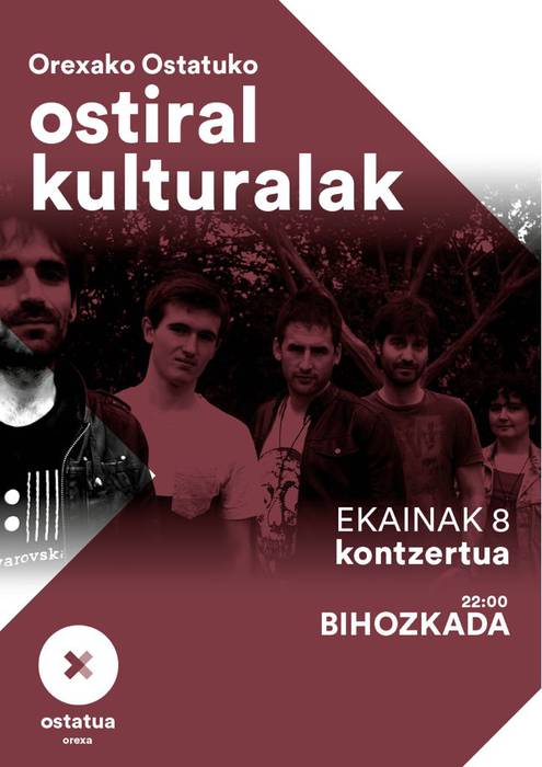 Ostiral kulturalak: Bihozkada akustikoan