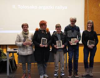 Tolosako II. Argazki Rallyko irabazleak ezagutzera eman dira