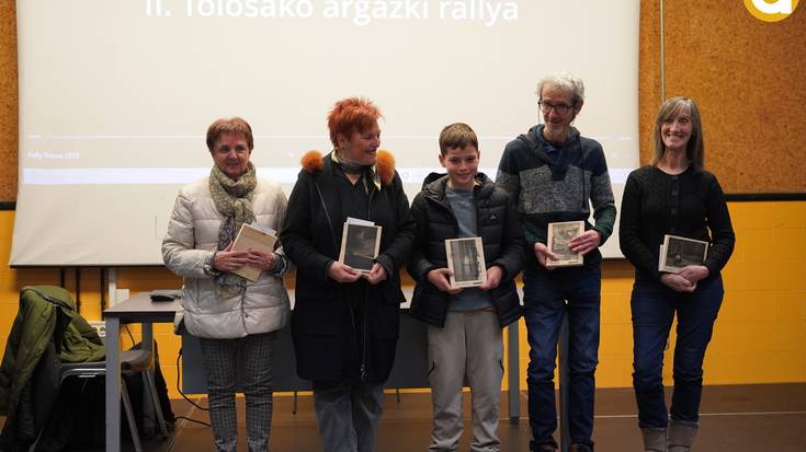 Tolosako II. Argazki Rallyko irabazleak ezagutzera eman dira