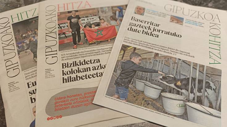 'Gipuzkoako Hitza'-k papera utzi eta sarean landuko du egunerokoa