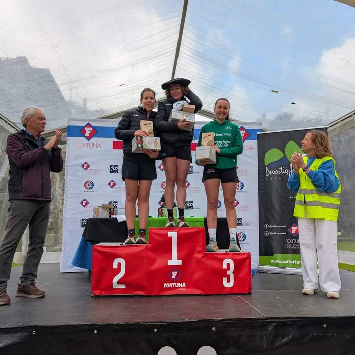 Leire Elola eta Jon Galarraga garaile, Hondarribian eta Azpeitian