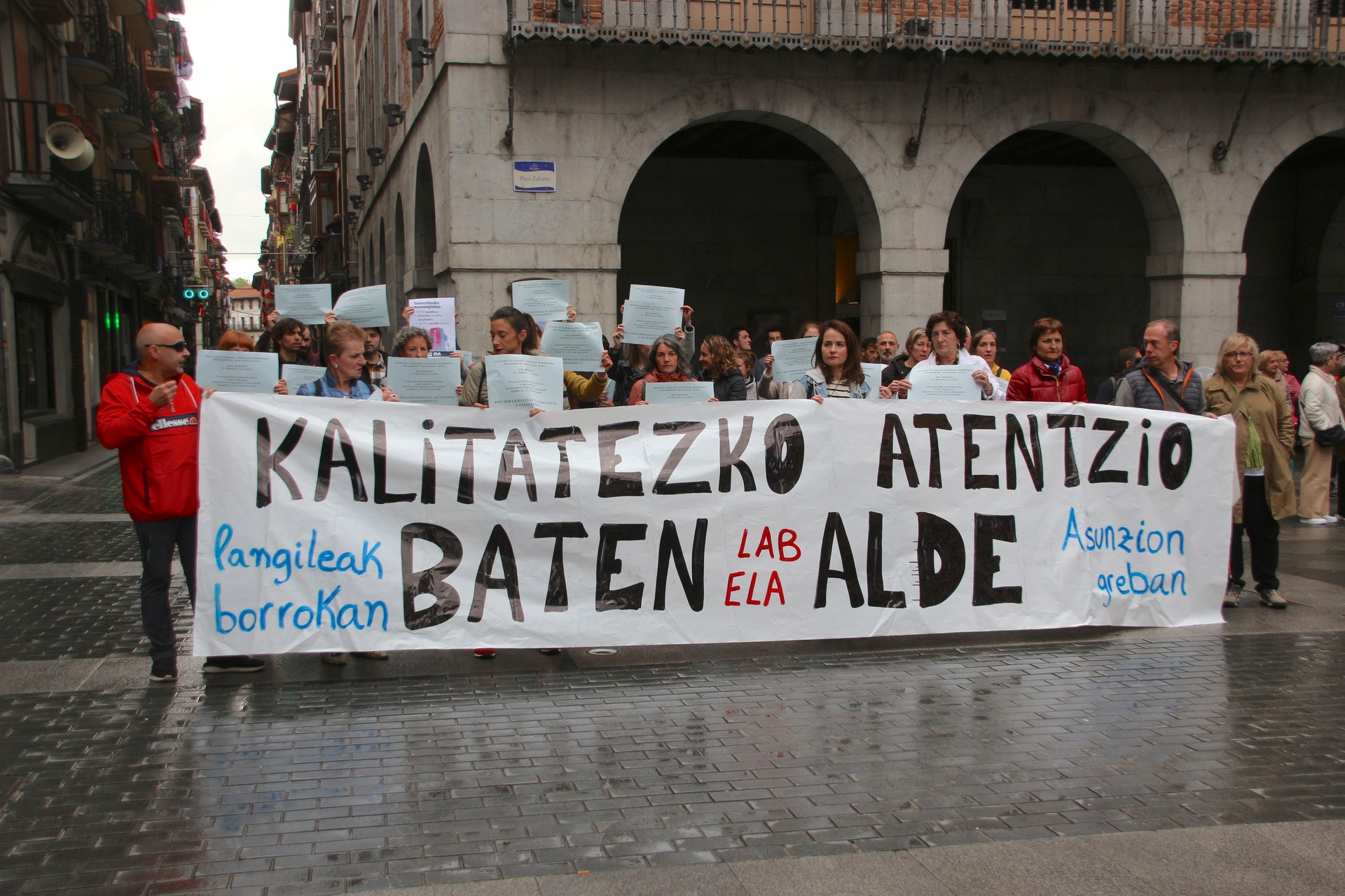Asuncion Klinikako langileek ospitale berriaren Plan Funtzionala aldatu dezala eskatu diote Eusko Jaurlaritzari