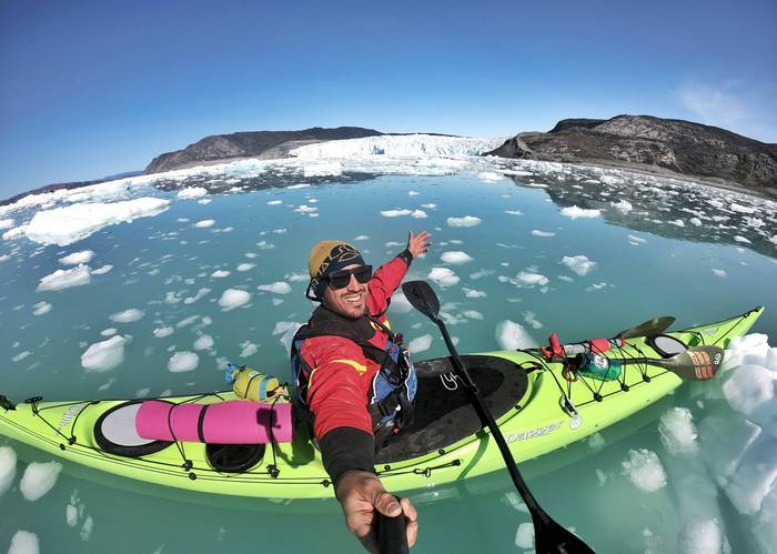 'Kayak extrem Groenlandian'