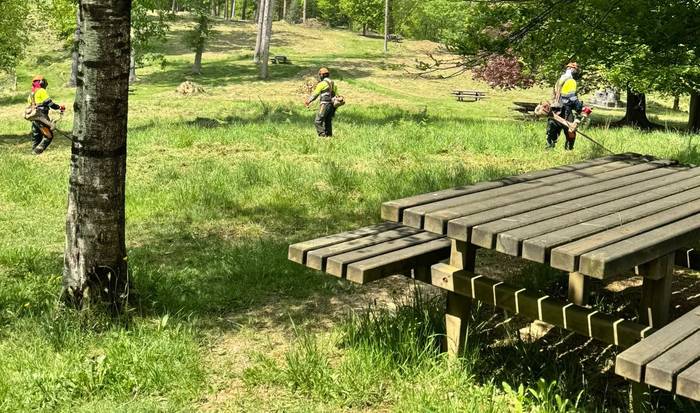 Hasi dituzte Langaurreko eremua egokitzeko lanak