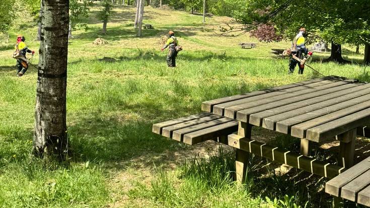 Hasi dituzte Langaurreko eremua egokitzeko lanak