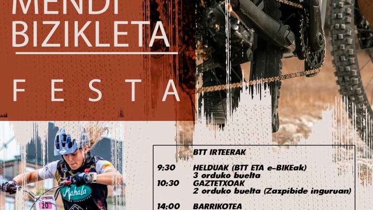 Ibarrako I. Mendi Bizikleta Festa antolatu dute