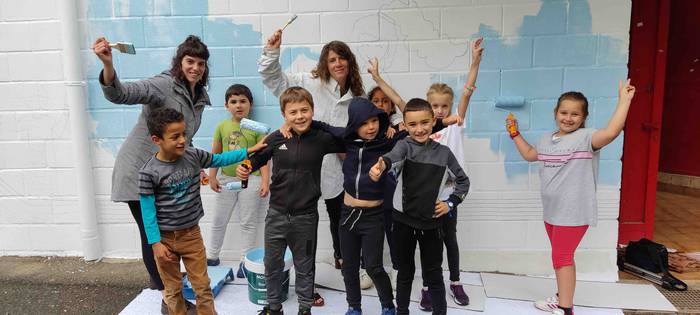 Ikaztegieta, mural margoketa 53 1654855842225