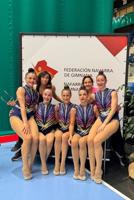 Belabieta Kirol Klubeko gimnastak Gernikan eta Iruñan lehiatu dira asteburuan