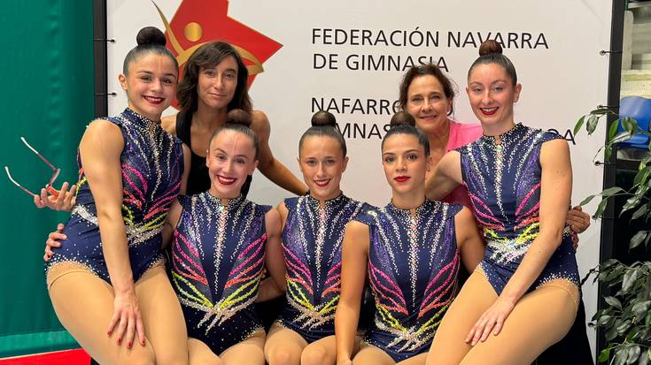 Belabieta Kirol Klubeko gimnastak Gernikan eta Iruñan lehiatu dira asteburuan