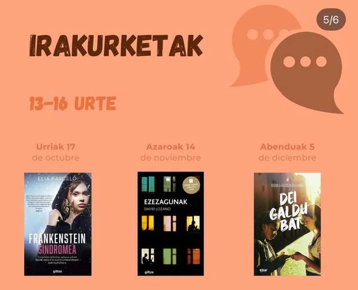Gazteentzako irakurketa kluba