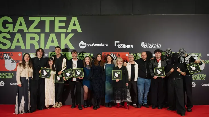 Mirua taldearen 'Morroxko' kantaren bideoak jaso du Gaztearen bideoklip onenaren saria