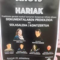 Dokumental proiekzioa eta solasaldi-kontzertua