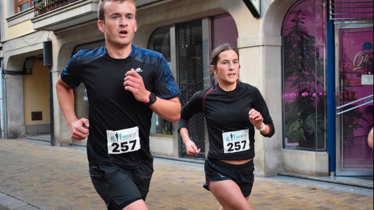 Nerea eta Iñaki Murua, hirugarren Zarauzko krosean