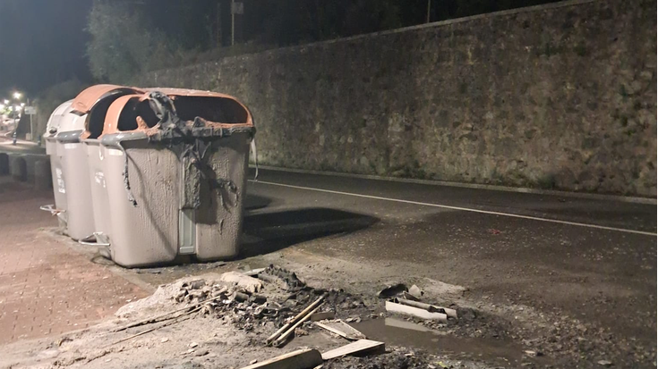 Festetan eragin diren kalteak salatu ditu Alegiako Udalak