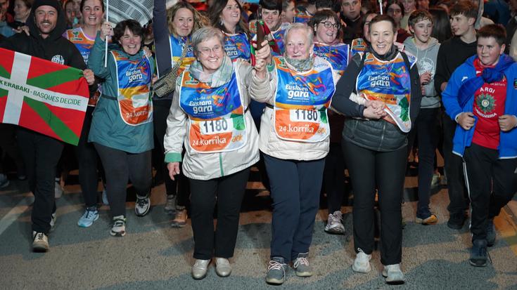 Korrika 24, Anoeta eta Aduna arteko lekukoak