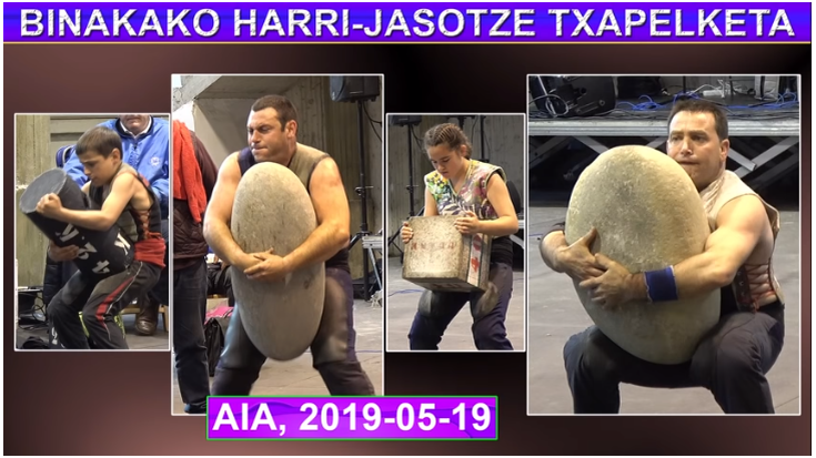 'Binakako harri-jasotze txapelketa' (Aia, 2019-05-19) (26'41'')
