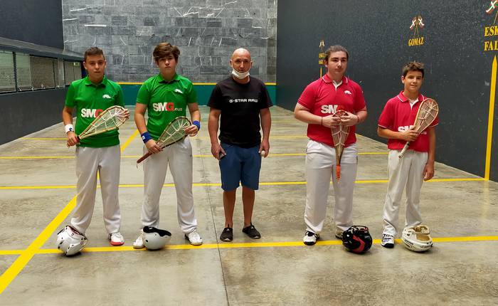 Xare Irekien finalak erabakita, Iruran.