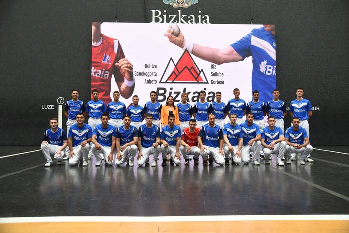 Eskualdeko bost pilotari Bizkaia Torneoan