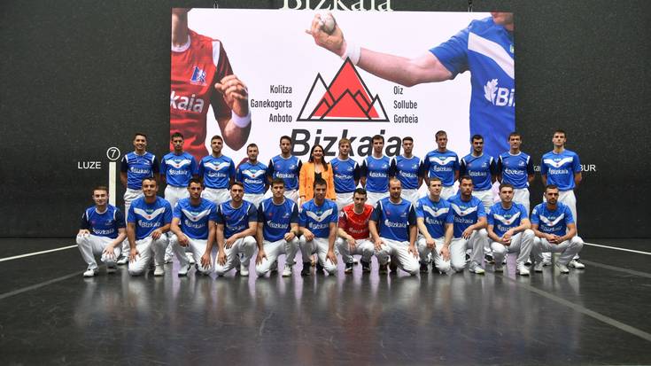 Eskualdeko bost pilotari Bizkaia Torneoan