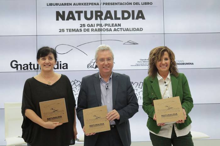 Tolosako Naturaldia omentzeko liburu bat argitaratu du Gipuzkoako Foru Aldundiak