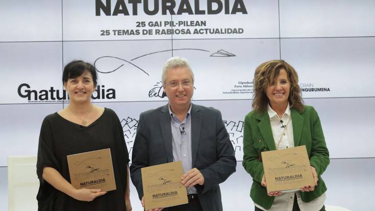 Tolosako Naturaldia omentzeko liburu bat argitaratu du Gipuzkoako Foru Aldundiak