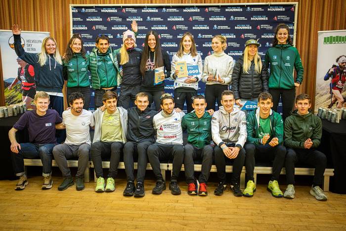 Oier Zubeldia bigarren, Ipar Irlandako Mourne Skyline lasterketan