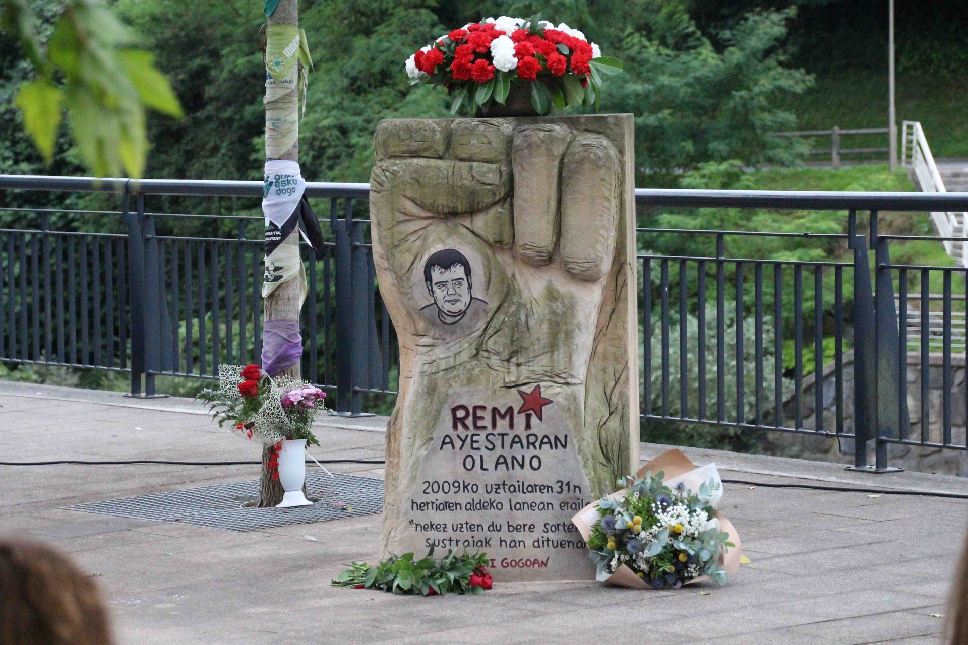 Remi Ayestaranen heriotzaren XIII. urteurreneko omenaldia bertan behera geratu da