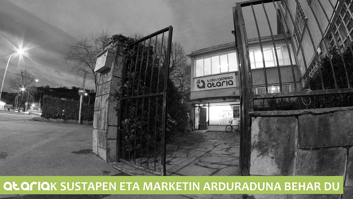 Atariak sustapen eta marketin arduraduna behar du