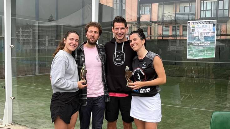 Zumeta-Zumeta eta Uribe-Vecino padelean irabazle