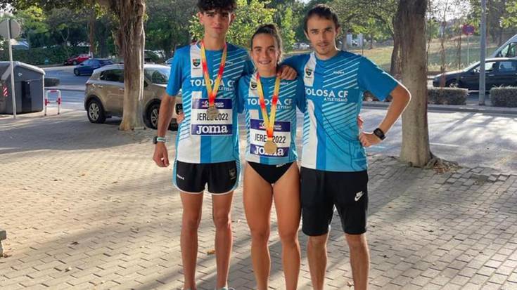 Ane Martin, 18 urtez azpiko Espainiako txapeldun