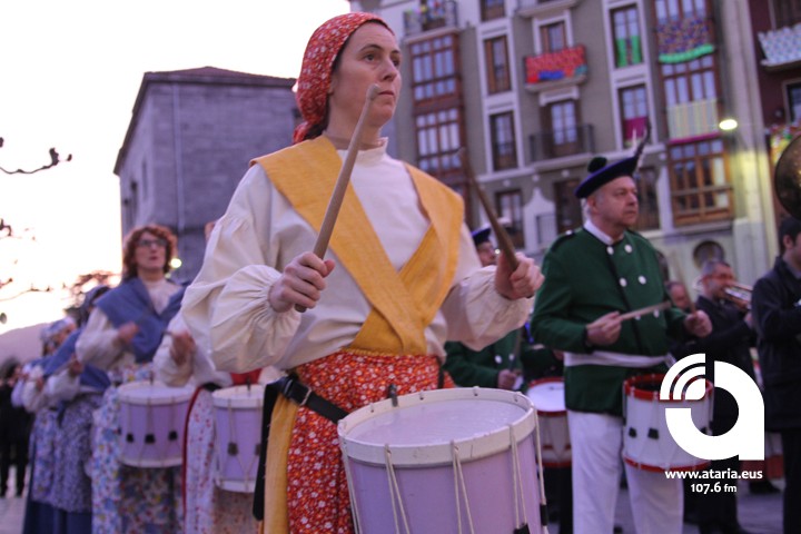 Tolosako Danborradan parte hartzeko entseguak gaur hasiko dira