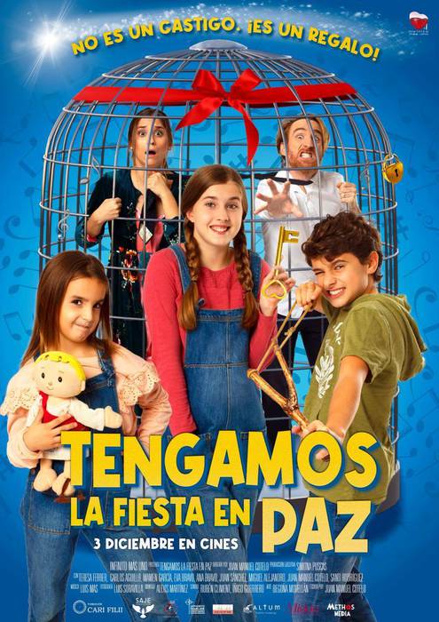 'Tengamos la fiesta en paz' filma