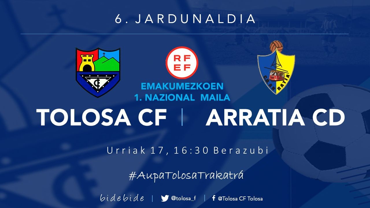 TOLOSA CF - ARRATIA CD