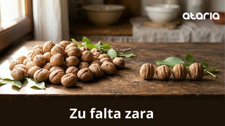 Urrutiko intxaurrak hamalau, gerturatu eta… lau?