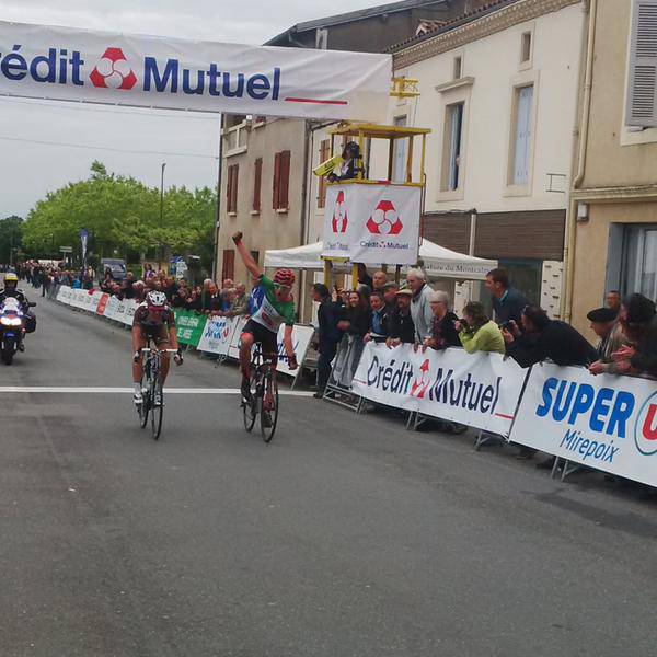 Xabier San Sebastianek garaipen handia lortu du Ronde de L'Isardin-en 