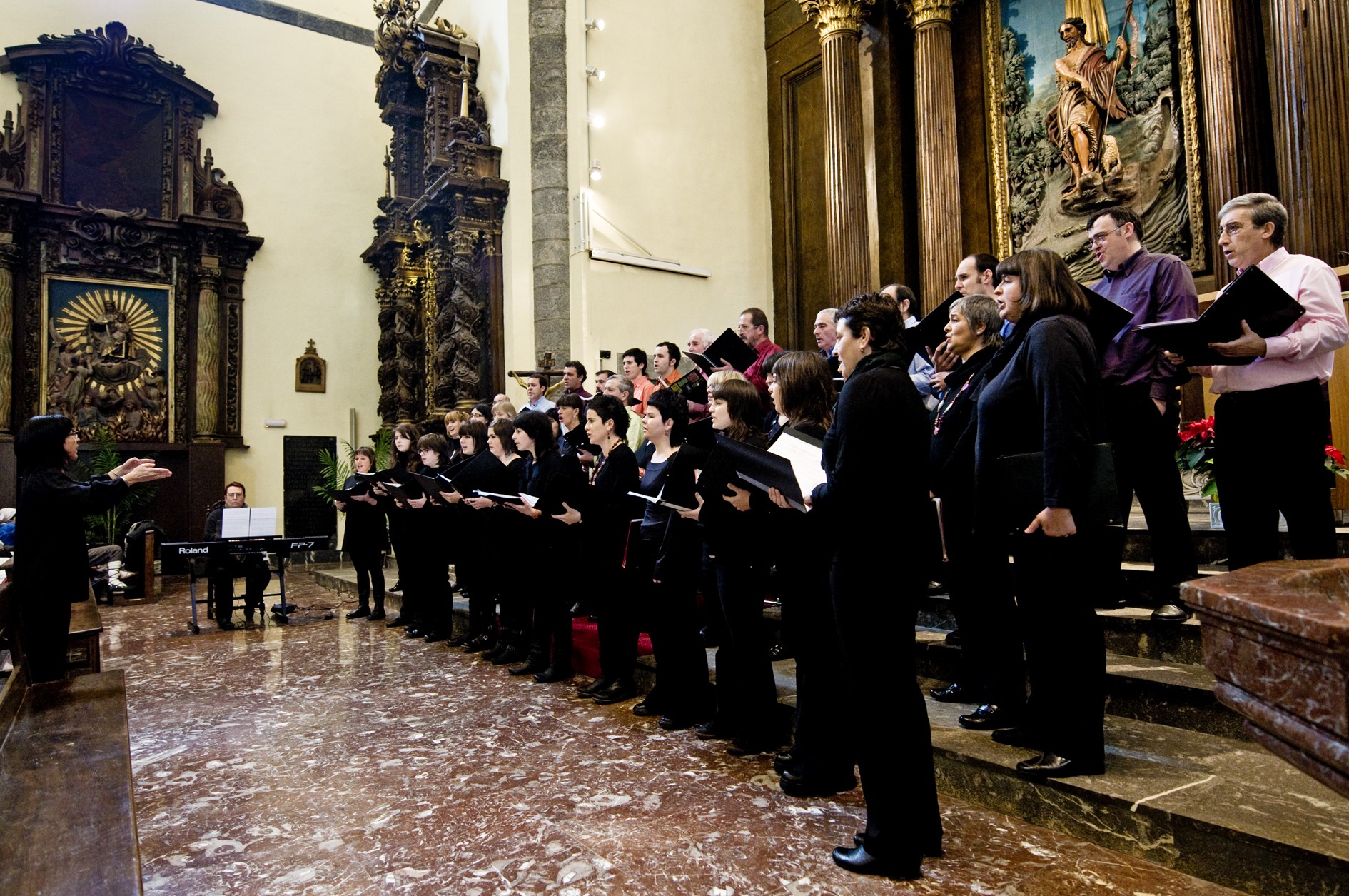 Haendelen 'Alleluia' kantatzeko deia Txintxarri Abesbatzako kantari ohiei