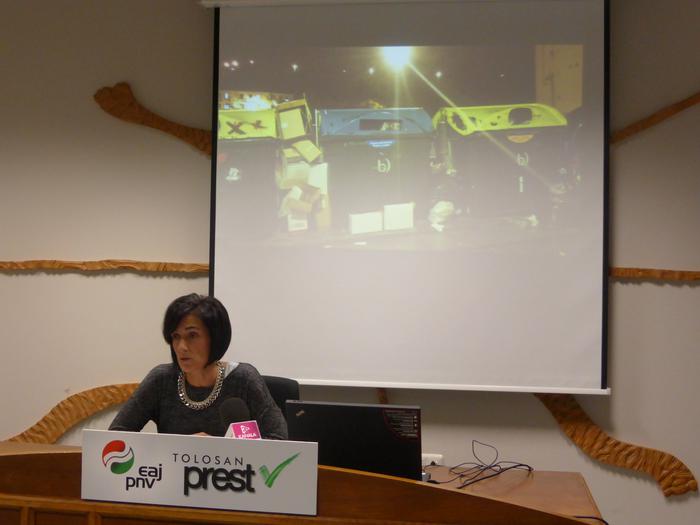 Tolosako EAJk bostgarren edukiontziaren aldeko apustua berretsi du